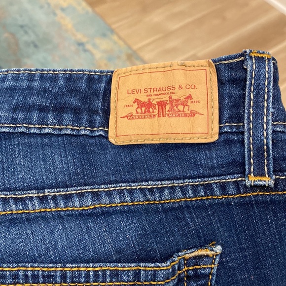 GUC Levi Strauss & Co Junior Plus Size 17 Denim Jeans Levi’s Stretch Bootcut - Picture 8 of 8